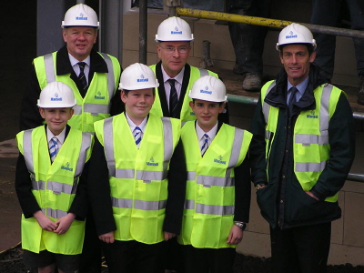 Topping Out at Edinburgh Academy